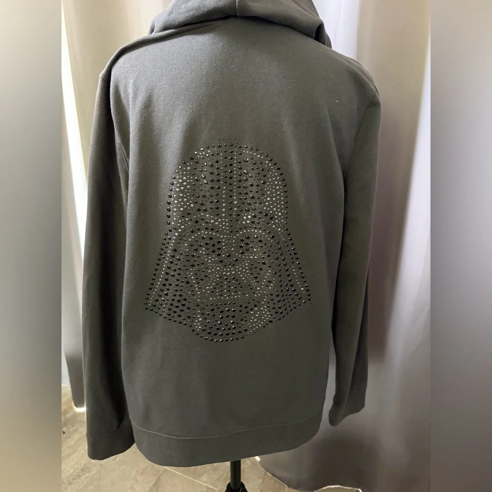 Rock & Republic Charcoal STAR WARS zip front hoodie - Picture 2 of 6